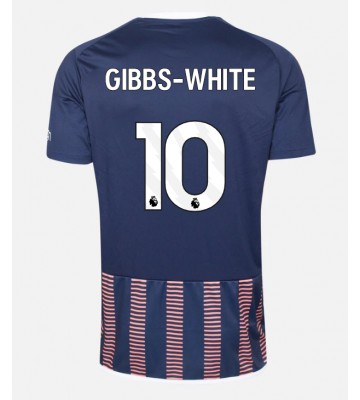 Nottingham Forest Morgan Gibbs-White #10 Tredjetrøje 2023-24 Kortærmet